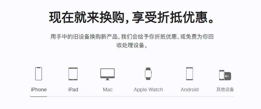 玉州苹果手机维修分享iPhone以旧换新的去处 